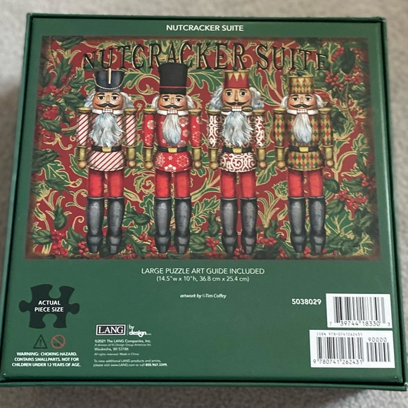 Lang Christmas Nutcracker Suite 1000 Piece Puzzle - NWT - Picture 3 of 3